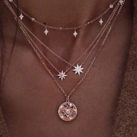 Jewelry - Stars Multilayer Necklace